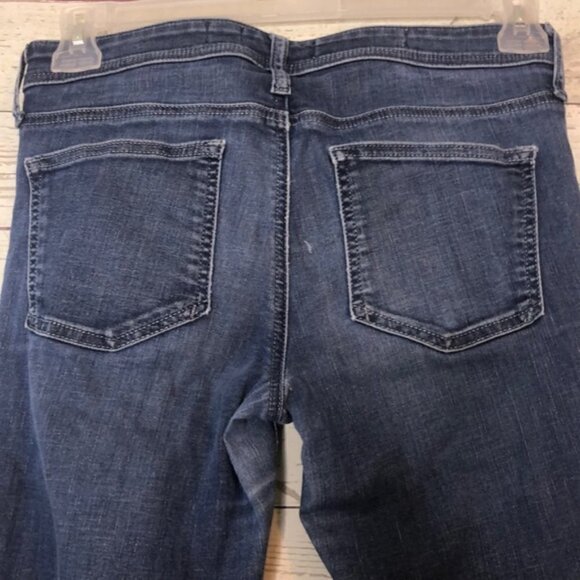 Pilcro & the Letterpress Skinny Jeans 28 Dark Wash Anthropologie - Picture 5 of 8